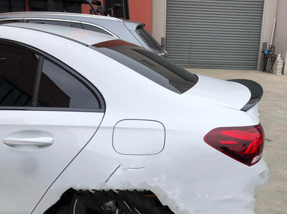 Spoiler LIP (1234 Upgrade, black) for Mercedes A-class W177 2018↗ - Reelken Auto