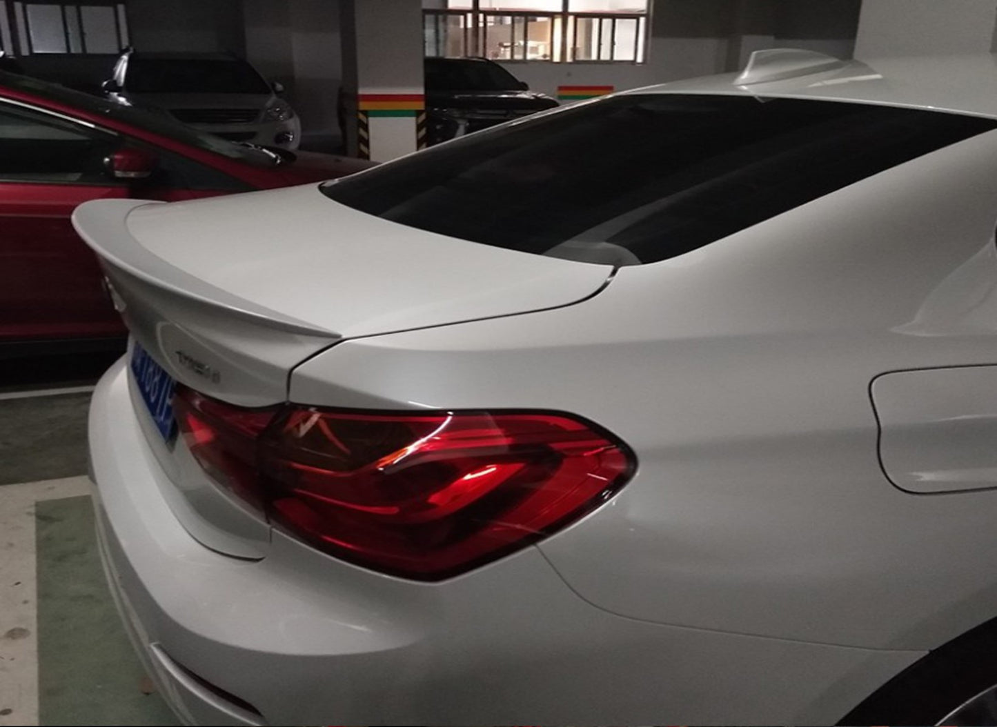 P-Style Spoiler (for F52, Gloss Black) for BMW 1 Series F20/F21 2011-2019 - image 1