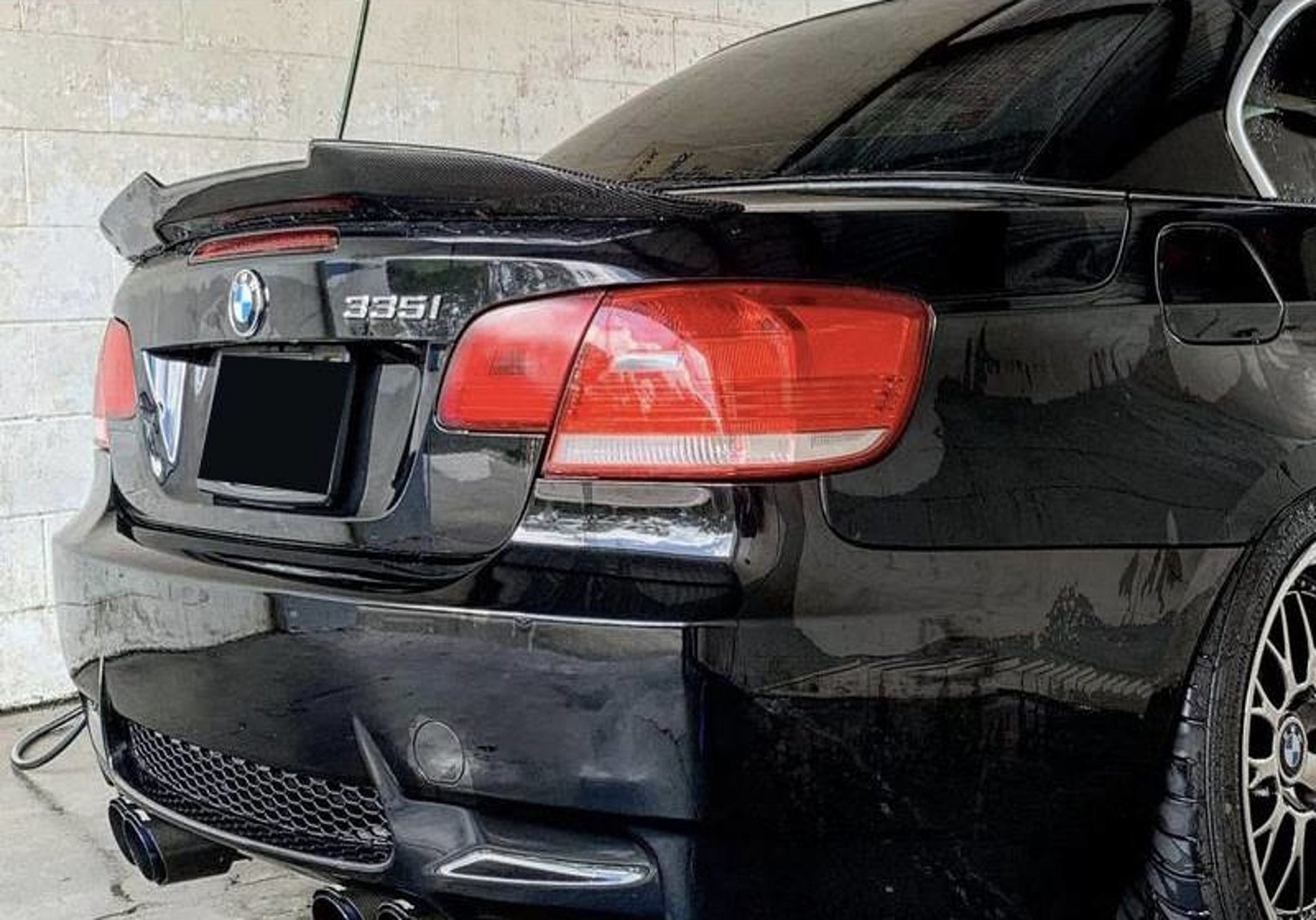 PSM-Style Spoiler (for E93, primed for painting) for BMW 3 Series E92/E93 2006–2013 - image 1
