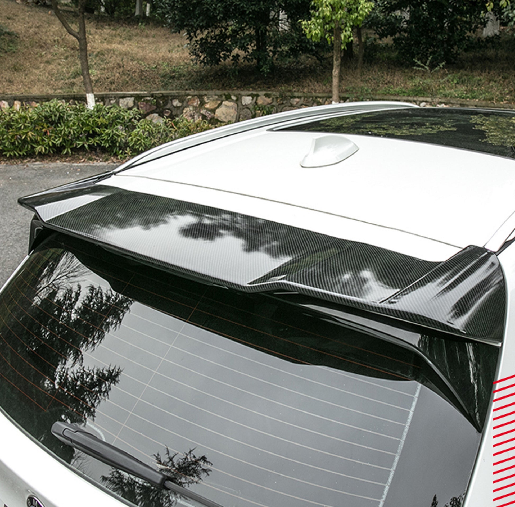 Spoiler (Gloss Black) for BMW X3 G01 2018- - image 2