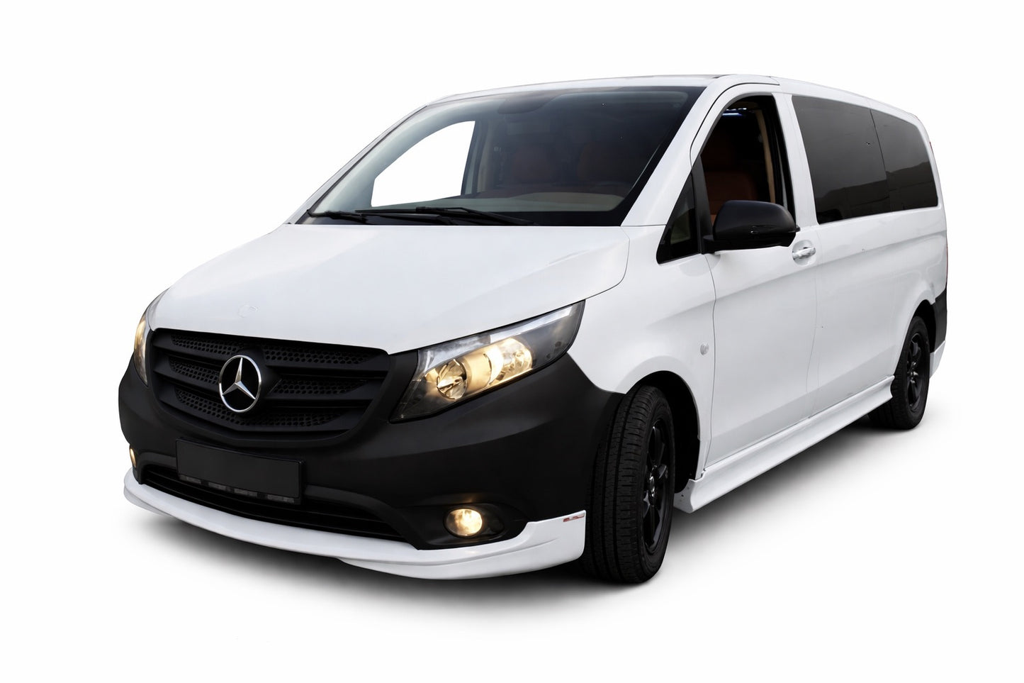 Tuning Front Bumper Lip (primed for painting) for Mercedes Vito/V-class W447 2014- - image 1