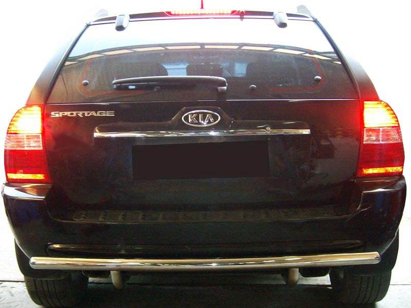 Back arc AK002 (stainless) for Kia Sportage 2004-2010 - Reelken Auto