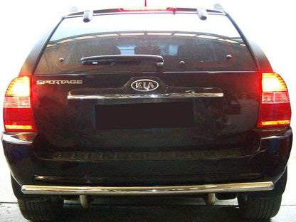 Back arc AK002 (stainless) for Kia Sportage 2004-2010 - Reelken Auto