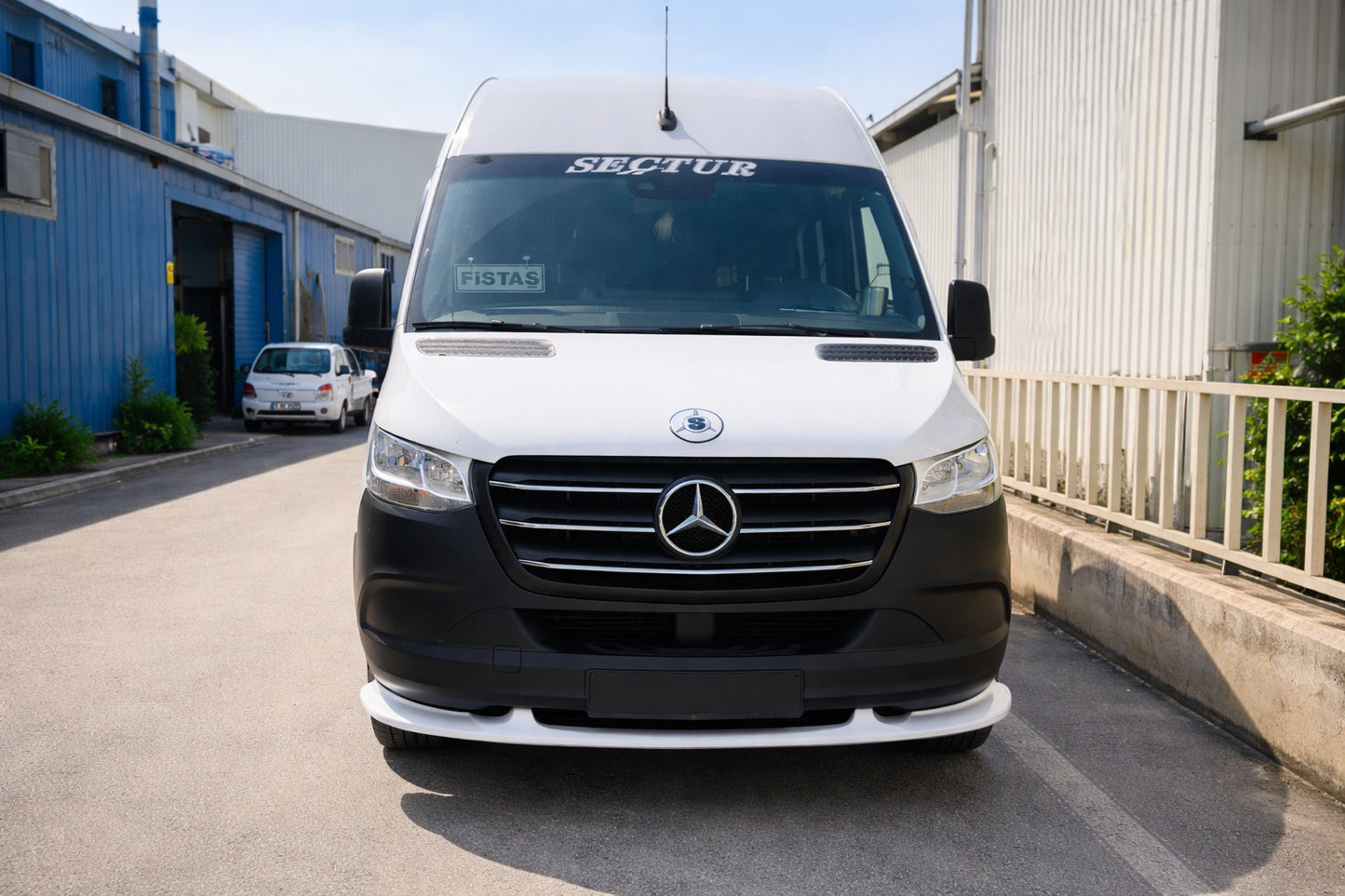 Front bumper lower lip (primed for painting) for Mercedes Sprinter W907/W910 2018- - image 4