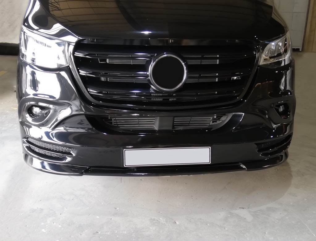 Front bumper cover V3 (for painting) for Mercedes Sprinter W907/W910 2018↗ - Reelken Auto