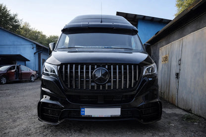 Front Bumper with Grille V2 (AMG) for Mercedes Sprinter W907/W910 2018- - image 1
