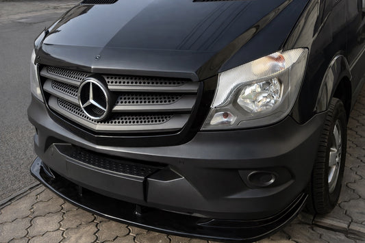 Front lip 2013-2018 (ABS) for Mercedes Sprinter W906 2006-2018 - image 1