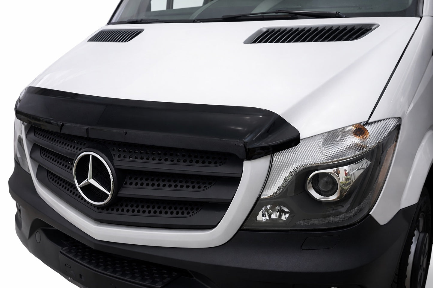 Hood Deflector 2013+ (V2, EuroCap) for Mercedes Sprinter W906 2006-2018 - image 2