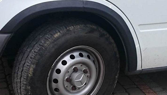 The pads on the arches (6 PCs, black) for Mercedes Sprinter W901/902/903/904/905 1995-2006 - Reelken Auto