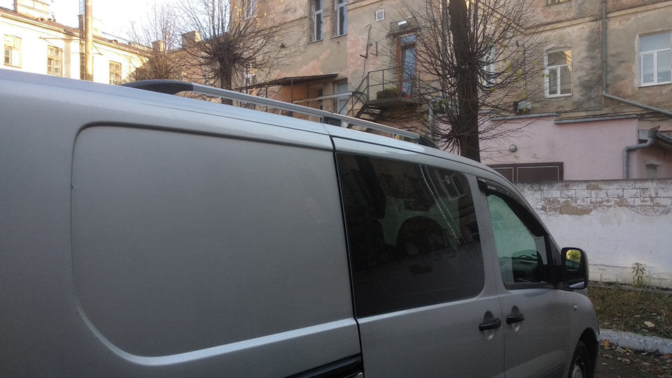 Roof rails CHROME for Citroen Jumpy 2007-2017 - image 10