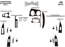 Dashboard Trim Covers (Meric, Turkey) for SsangYong Action 2005-2018 - image 1