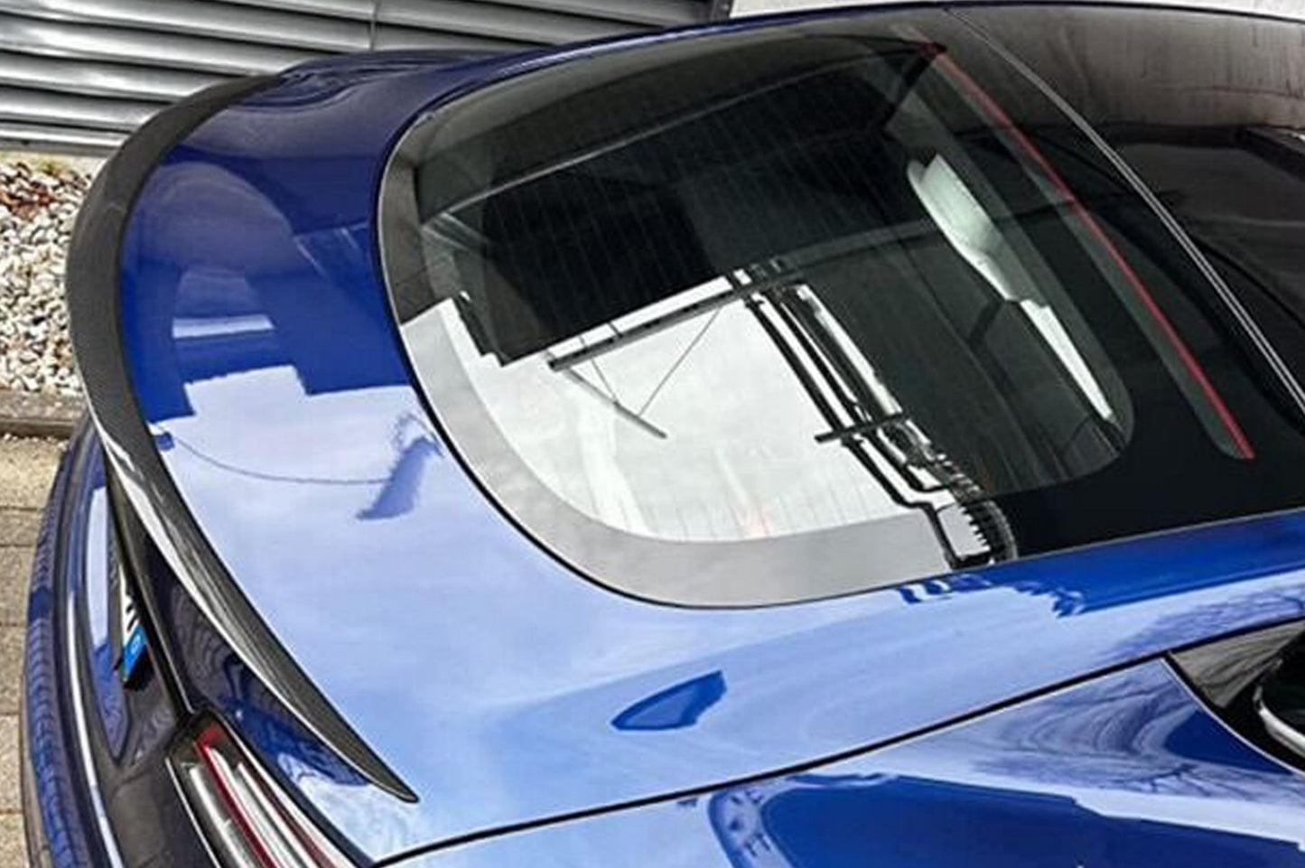 Dry Carbon Spoiler V8 (2012-2022) for Tesla Model S 2016- - image 12