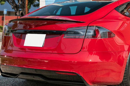 Dry Carbon Spoiler V8 (2012-2022) for Tesla Model S 2016- - image 11