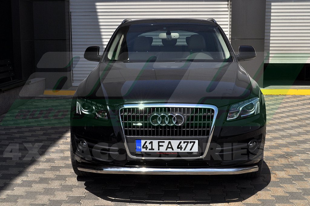 Front protection ST008 (stainless) for Audi Q7 2005-2015 - image 6