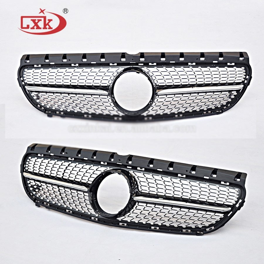 Front Grille Diamond Black (2015-2018) for Mercedes B-class W246 2011-2018 - image 3