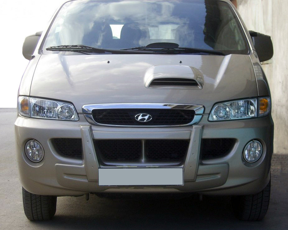 Central Front Lip (primed for painting) for Hyundai H200, H1, Starex 1998-2007 - image 1