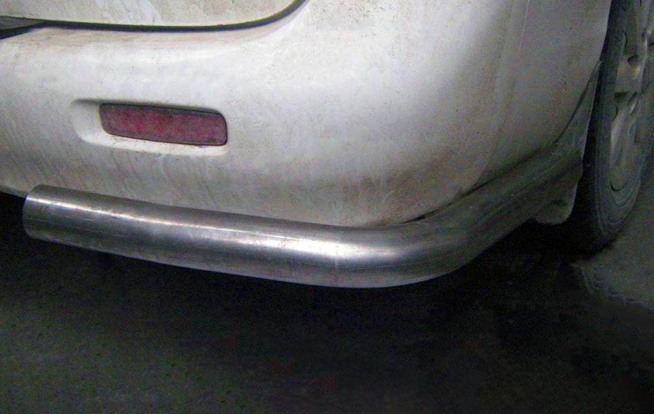 Rear corners AK003 (2 pieces, stainless.) for Hyundai H200, H1, Starex 1998-2007 - Reelken Auto