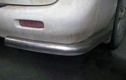 Rear corners AK003 (2 pieces, stainless.) for Hyundai H200, H1, Starex 1998-2007 - Reelken Auto