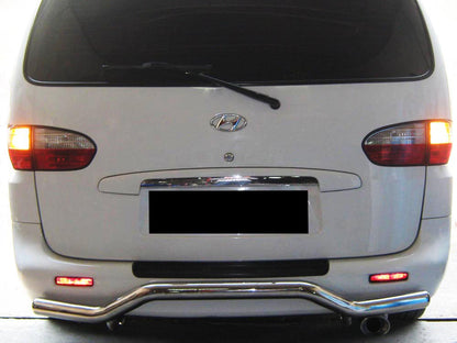 Rear Bar AK-005 (Stainless Steel) for Hyundai H200, H1, Starex 1998-2007 - image 1