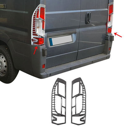 Tail Light Covers 2014↗ (2 pcs, plastic) for Peugeot Boxer 2006-2025 - image 2