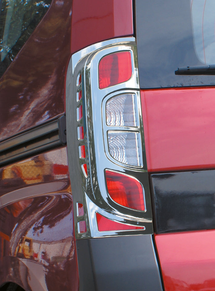 Chrome Tail Light Covers with Curve (2 pcs, plastic) for Fiat Fiorino/Qubo 2008-2024 - image 7