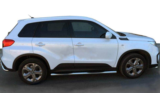 Side pipes (2 PCs., stainless steel) for Suzuki Vitara 2015↗ - Reelken Auto