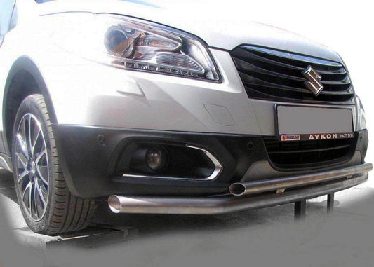 Front of us ST014 (stainless) for Suzuki SX4 S-Cross 2013-2016 - Reelken Auto