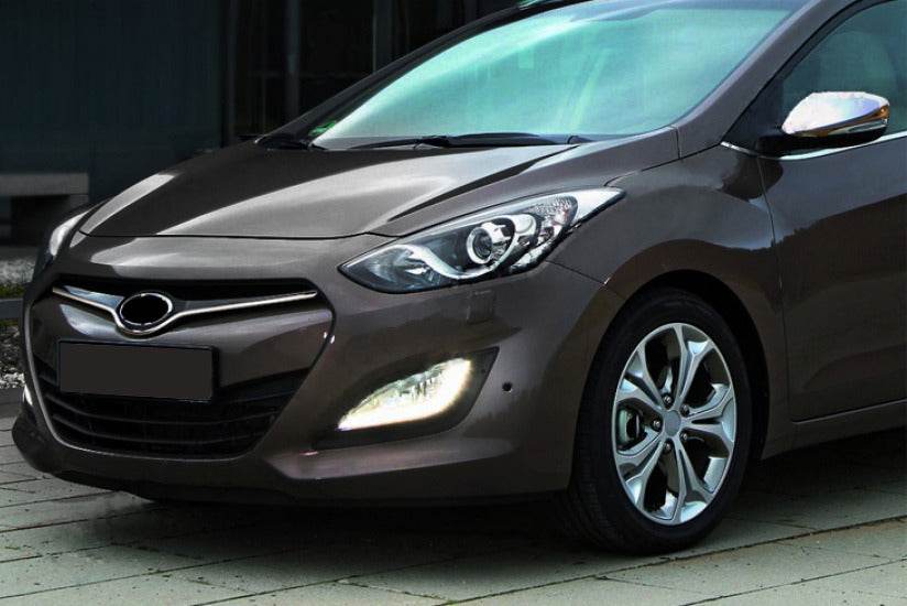 Trim on the grille STYLE (stainless) for Hyundai I-30 2012-2017 - Reelken Auto