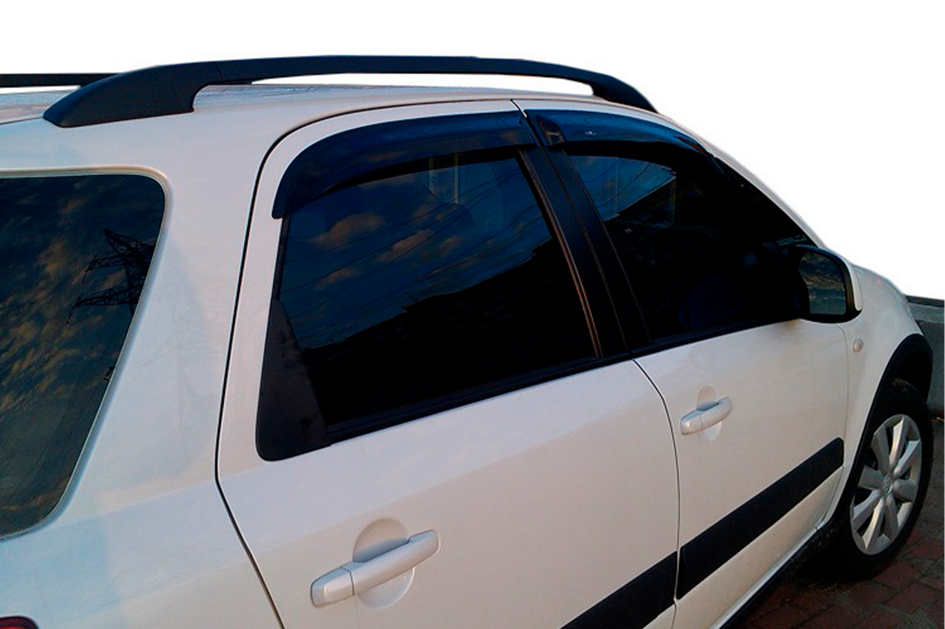 Window Deflectors (4 pcs, HIC) for Suzuki SX4 S-Cross 2013-2016 - image 7