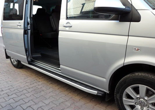 Fullmond lateral platforms (2 PCs, aluminum) for Volkswagen T4 Caravelle/Multivan - image 1