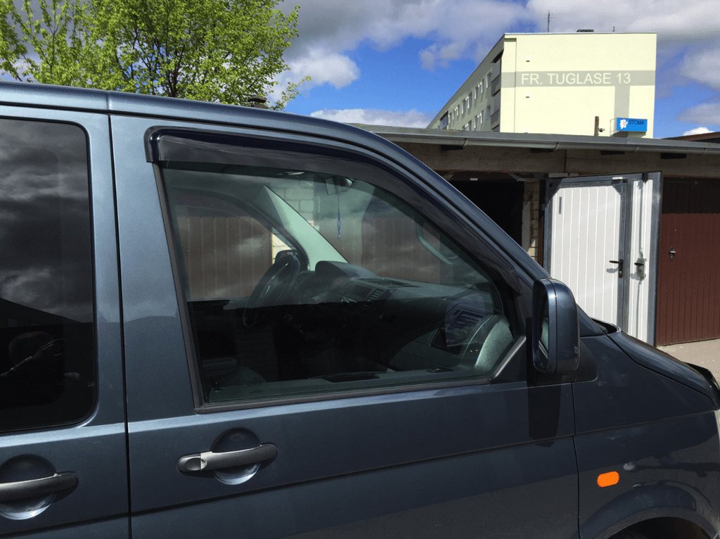 Window Deflectors (2 pcs, HIC) for Volkswagen T5 Caravelle 2004-2010 - image 7