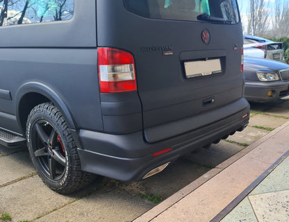 Plastic trunk cover (paintable) for Volkswagen T5 Transporter 2003-2010 - image 2