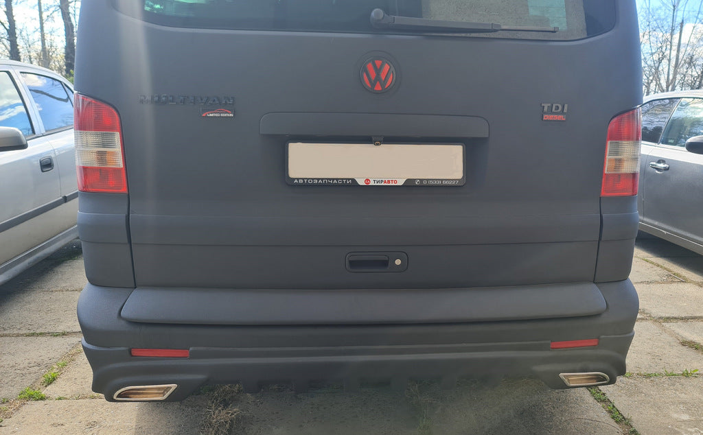 Plastic trunk cover (paintable) for Volkswagen T5 2010-2015 - image 3