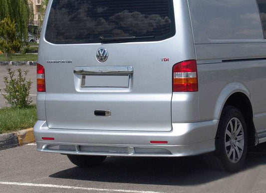 The rear lower skirt ABT (for painting) for Volkswagen T5 Caravelle 2004-2010 - Reelken Auto
