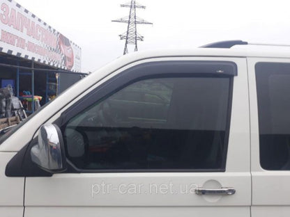 Window Deflectors (2 pcs, HIC) for Volkswagen T5 Transporter 2003-2010 - image 6