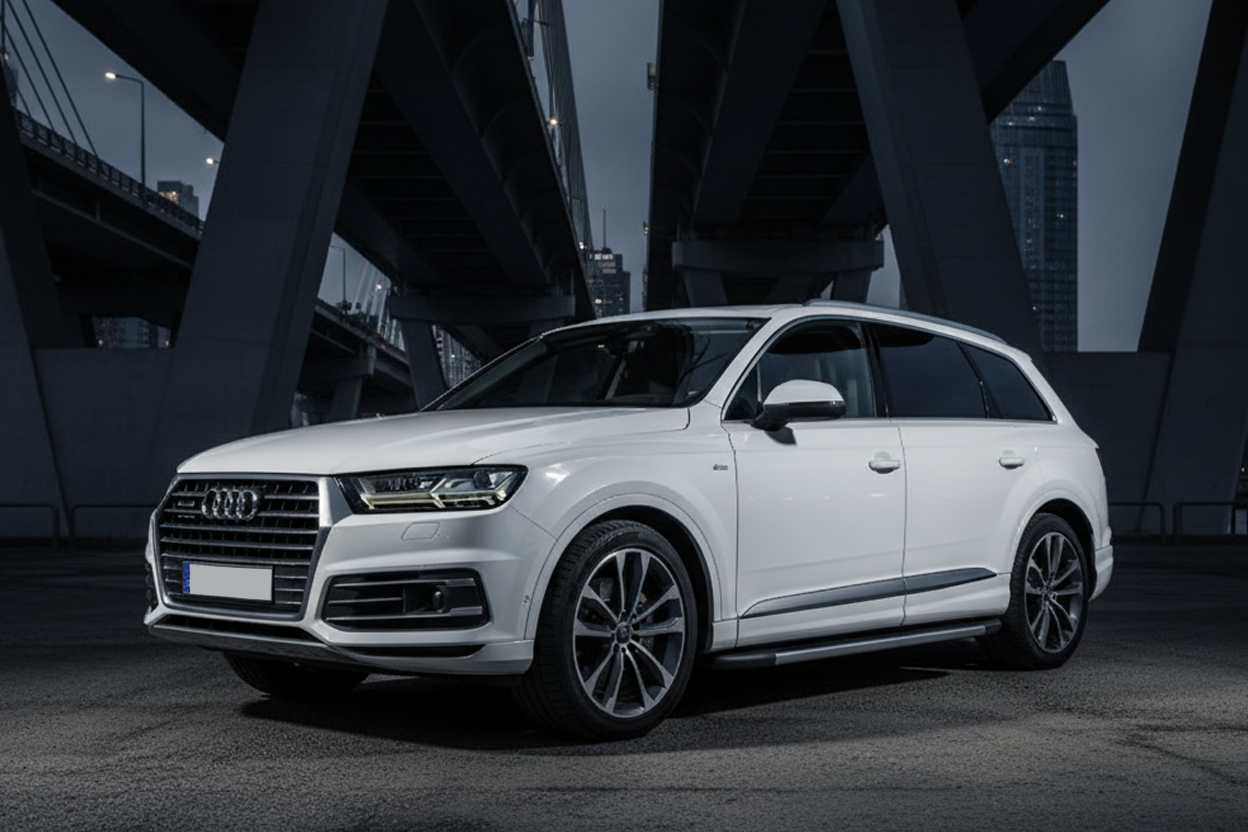 Side Steps Duru (2 pcs, Aluminum) for Audi Q7 2015- - image 1