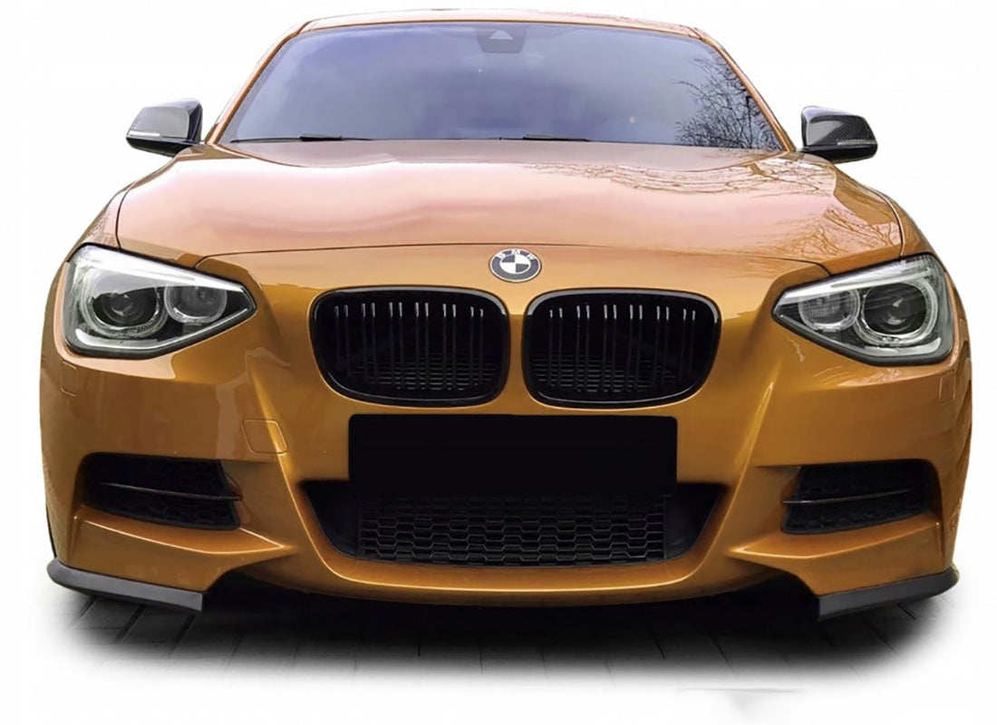 Kidney Grilles M-Look (2011-2014, Gloss Black) for BMW 1 Series F20/F21 2011-2019 - image 3