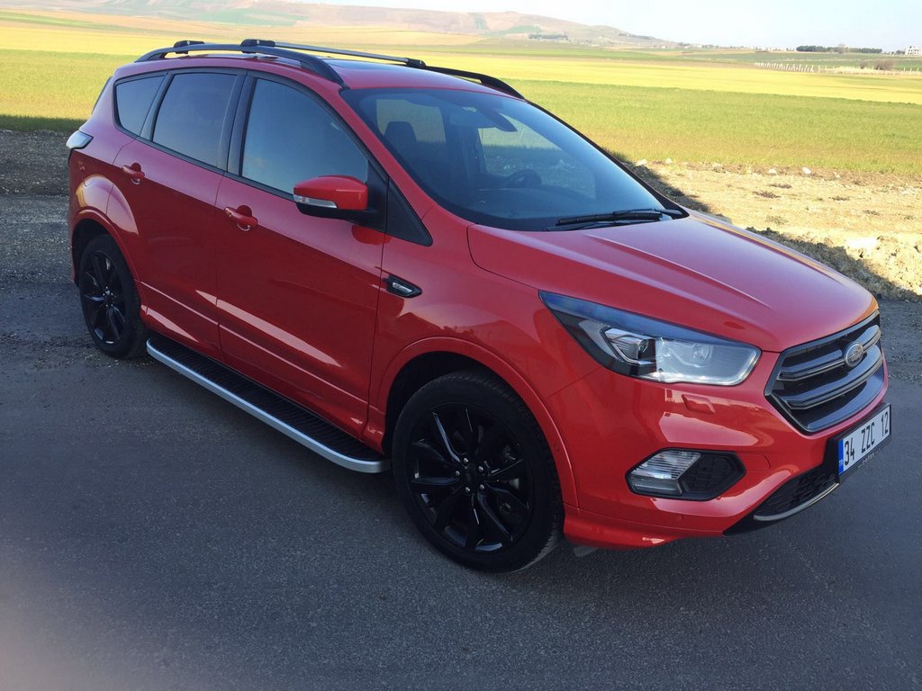 Lateral platforms Tayga Gray (2 pieces, aluminum) for Ford Kuga/Escape 2013-2019 - image 12