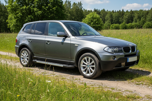 Side Steps RedLine (2 pcs, Aluminum) for BMW X3 E-83 2003-2010 - image 1