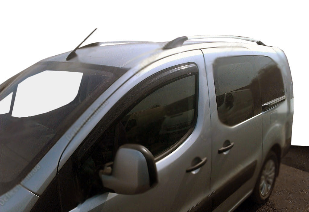 Window Deflectors (2 pcs, HIC) for Citroen Berlingo 2008-2018 - image 2