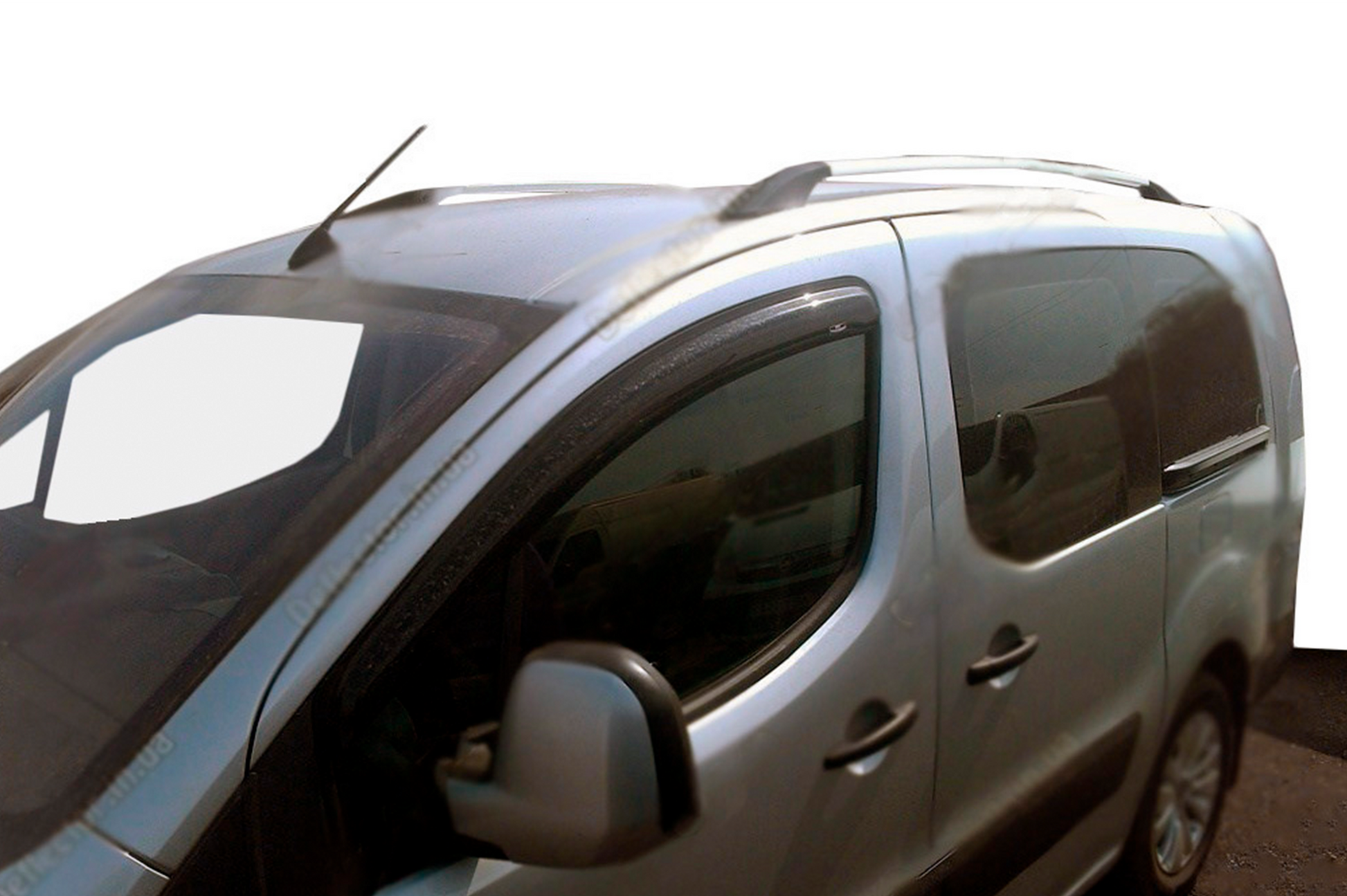 Window Deflectors (2 pcs, HIC) for Peugeot Partner Tepee 2008-2018 - image 16