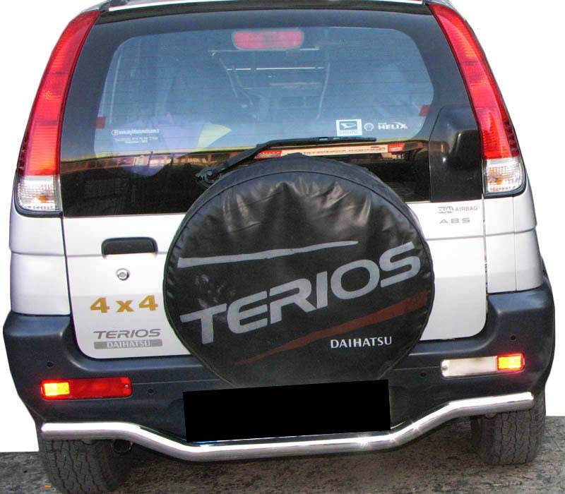 Back arc AK007 (stainless) for Daihatsu Terios 2003-2005 - Reelken Auto