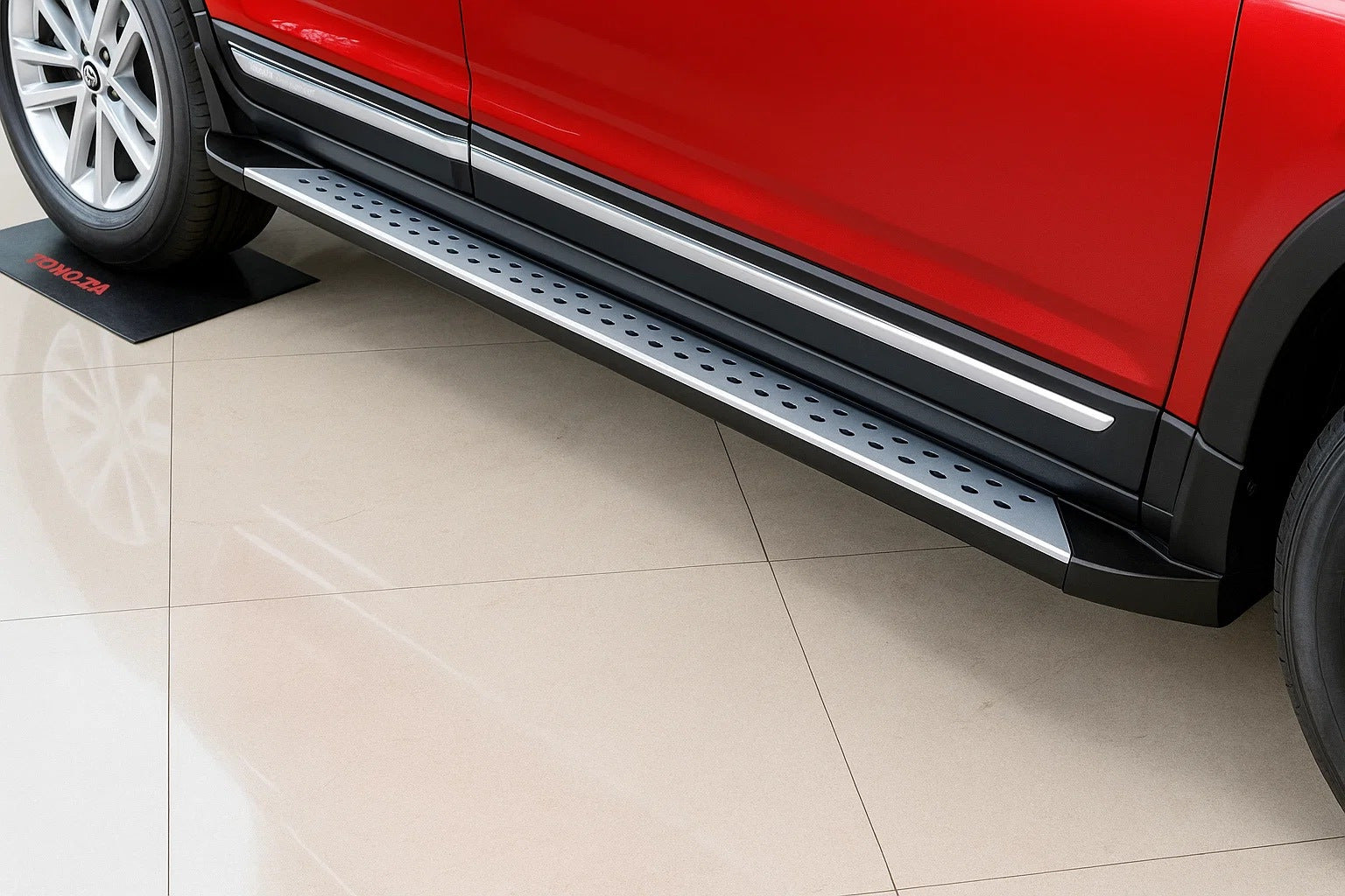 OEM Side Steps (2 pcs, Aluminum) for Chery Tiggo 5 2013- - image 1