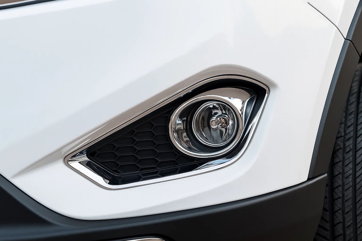 Chrome Fog Light Covers Libao (2 pcs, plastic) for Chery Tiggo 5 2013- - image 2