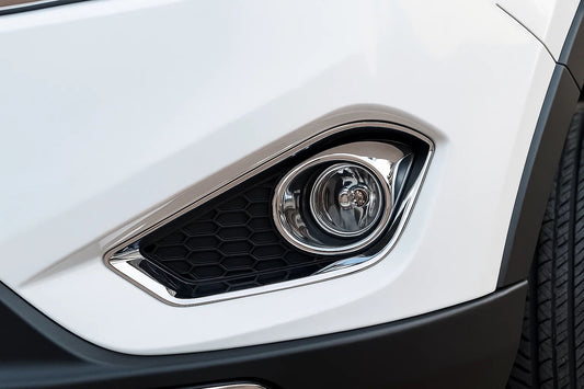 Chrome Fog Light Covers Libao (2 pcs, plastic) for Chery Tiggo 5 2013- - image 2