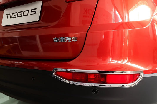 Rear tail light covers Libao (2 pcs, plastic) for Chery Tiggo 5 2013- - image 1