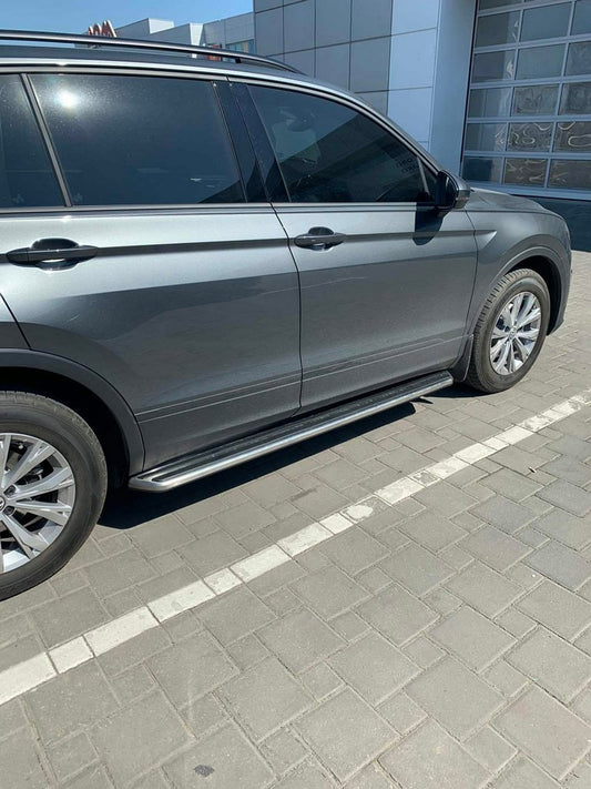 OEM Side Steps for Standard (2 pcs, Aluminum) for Volkswagen Tiguan 2016-2023 - image 1