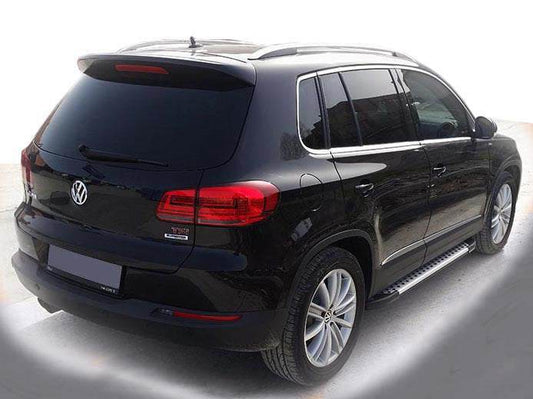 Side sills Allmond Grey (2-piece pack) for Volkswagen Tiguan 2007-2016 - Reelken Auto