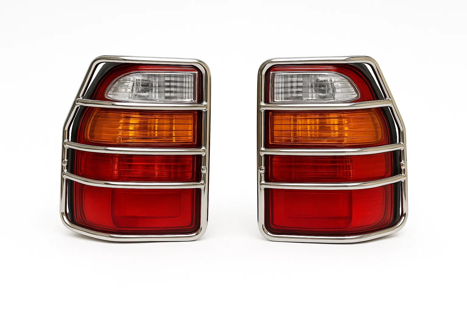 Tail Light Guards Chrome (for Land Cruiser 105) for Toyota Land Cruiser 100 1998-2007 - image 1
