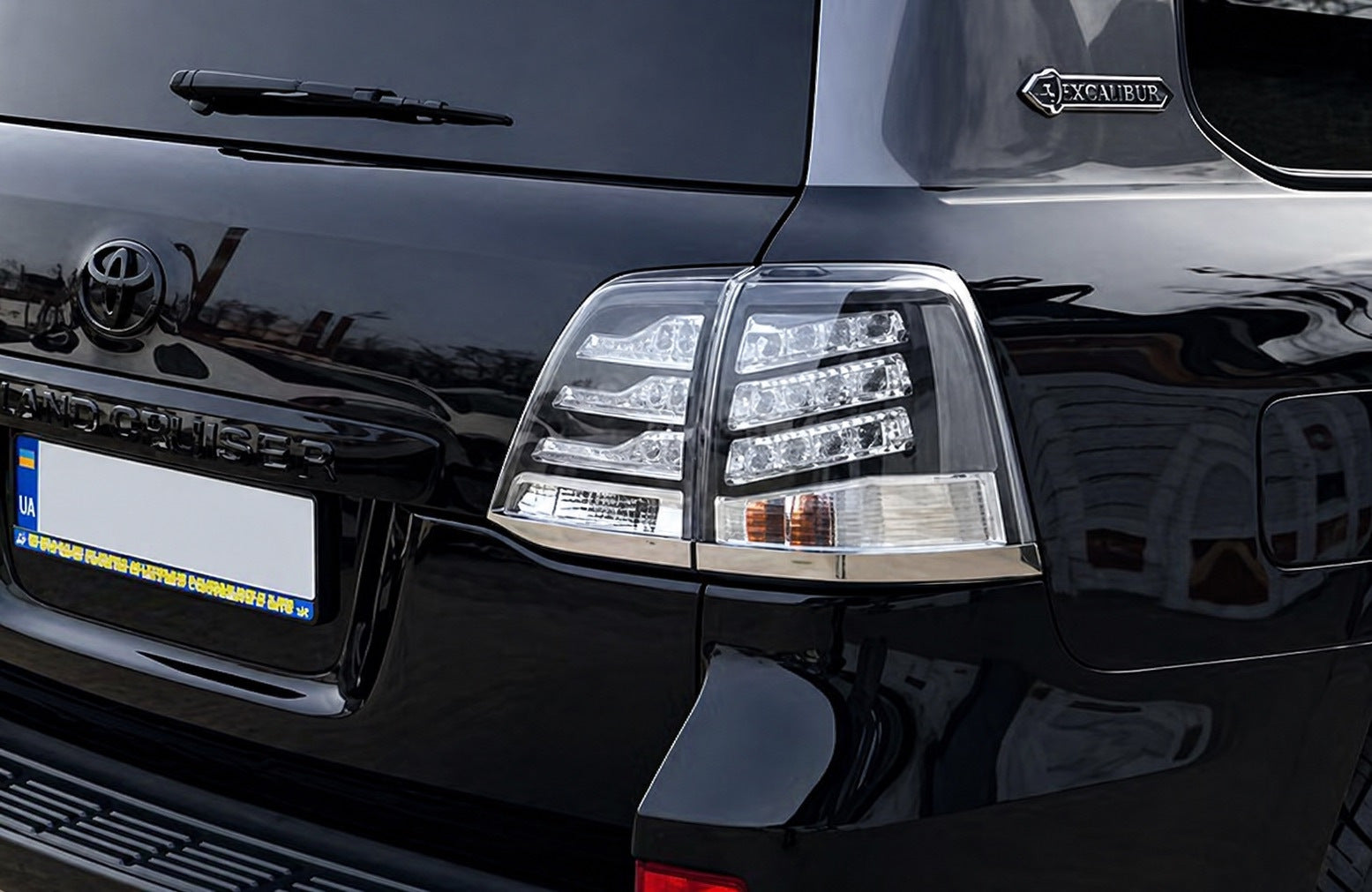Tail Lights 2007-2015 (BlackEdition) for Toyota Land Cruiser 200 2007-2021 - image 1